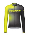 SCOTT maillot de verano de manga larga - RC PRO SUMMER - amarillo/negro
