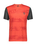 SCOTT jersey de manga corta - TRAIL FLOW - rojo