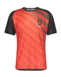 SCOTT jersey de manga corta - TRAIL VERTIC - rojo/gris