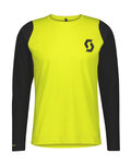 SCOTT maillot de verano de manga larga - TRAIL PROGRESSIVE - amarillo/negro