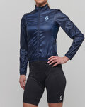 SCOTT chaqueta cortaviento - ENDURANCE  LADY - azul