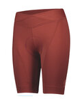 SCOTT pantalones cortos sin tirantes - ENDURANCE 40+ - rojo