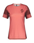 SCOTT jersey de manga corta - TRAIL VERTIC LADY - rojo
