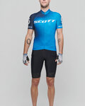 SCOTT maillot corto y pantalón corto - RC PRO 2021 - azul/negro