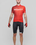 SCOTT maillot corto y pantalón corto - RC PRO 2021 - rojo/negro