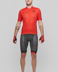 SCOTT maillot corto y pantalón corto - RC TEAM 10 - gris/negro/rojo