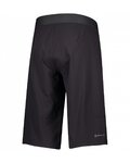 SCOTT pantalones cortos sin tirantes - TRAIL VERTIC - negro