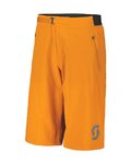 SCOTT pantalones cortos sin tirantes - TRAIL VERTIC - naranja