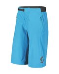 SCOTT pantalones cortos sin tirantes - TRAIL VERTIC - azul
