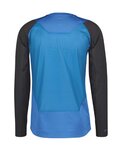 SCOTT maillot de verano de manga larga - TRAIL PROGRESS - negro/azul