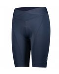 SCOTT pantalones cortos sin tirantes - ENDURANCE 40+ LADY - azul