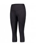 SCOTT Pantalón 3/4 sin tirantes - ENDURANCE 10+++ LADY - negro