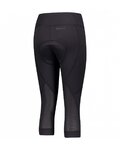 SCOTT Pantalón 3/4 sin tirantes - ENDURANCE 10+++ LADY - negro