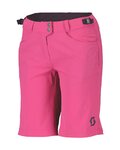 SCOTT maillot corto y pantalón corto - TRAIL VERTIC LADY - púrpura/rosa
