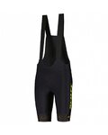 SCOTT pantalones cortos de tirantes - RC PRO +++ 2022 - negro/amarillo