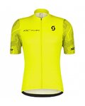 SCOTT jersey de manga corta - RC TEAM 10 SS - negro/amarillo