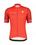 SCOTT maillot corto y pantalón corto - RC TEAM 10 SS - blanco/gris/rojo