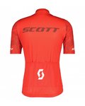 SCOTT maillot corto y pantalón corto - RC TEAM 10 SS - blanco/gris/rojo