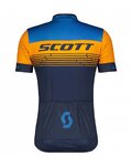 SCOTT maillot corto y pantalón corto - RC TEAM 20 SS - naranja/azul