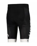 SCOTT pantalones cortos sin tirantes - RC TEAM ++ 2022 - negro/blanco