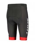 SCOTT pantalones cortos sin tirantes - RC TEAM ++ 2022 - rojo/gris