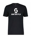 SCOTT Camiseta de manga corta - ICON SS - negro/blanco