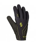 SCOTT guantes de dedos largos - RC TEAM - negro/amarillo