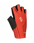 SCOTT guantes de dedos cortos - RC TEAM - rojo