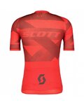 SCOTT jersey de manga corta - RC PREMIUM CLIMBER - gris/rojo