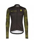 SCOTT maillot de verano de manga larga - RC TEAM 10 LS - amarillo/negro