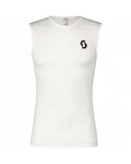 SCOTT camiseta sin mangas - CARBON - blanco