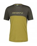 SCOTT jersey de manga corta - TRAIL FLOW DRI SS - verde/gris