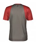 SCOTT jersey de manga corta - TRAIL VERTIC SS - rojo/gris