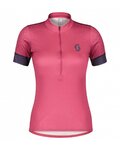 SCOTT maillot corto y pantalón corto - ENDURANCE 20 SS LADY - negro/púrpura/rosa