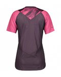 SCOTT jersey de manga corta - TRAIL VERTIC LADY - rosa/púrpura