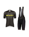 SCOTT maillot corto y pantalón corto - RC PRO SS - gris/amarillo/negro