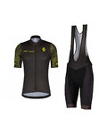 SCOTT maillot corto y pantalón corto - RC TEAM 10 SS - amarillo/gris/negro