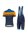 SCOTT maillot corto y pantalón corto - RC TEAM 20 SS - naranja/azul