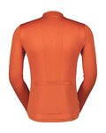 SCOTT maillot de verano de manga larga - ENDURANCE 10 - naranja