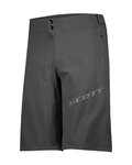 SCOTT pantalones cortos sin tirantes - ENDURANCE LS/FIT W/PAD - gris