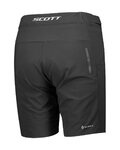 SCOTT pantalones cortos sin tirantes - ENDURANCE LS/FIT W/PAD - negro