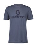 SCOTT Camiseta de manga corta - ICON SS - azul