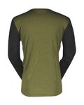 SCOTT maillot de verano de manga larga - TRAIL VERTIC LS - negro/verde