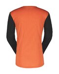 SCOTT maillot de verano de manga larga - TRAIL VERTIC LS - negro/naranja