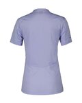 SCOTT jersey de manga corta - TRAIL FLOW ZIP LADY - azul