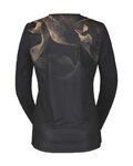 SCOTT maillot de verano de manga larga - TRAIL VERTIC LS LADY - negro/beige