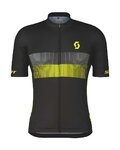 SCOTT jersey de manga corta - TEAM 10 - negro/amarillo