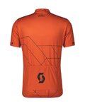 SCOTT jersey de manga corta - TEAM 20 - naranja