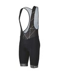 SCOTT pantalones cortos de tirantes - TEAM - negro