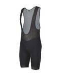 SCOTT pantalones cortos de tirantes - TEAM - negro
